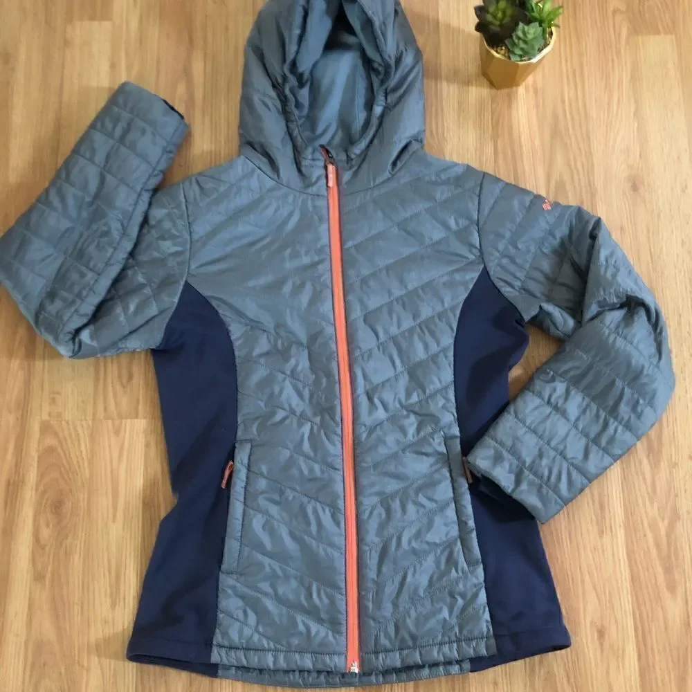COLUMBIA Mount Joy Quilted Hooded Hybrid Jacket
